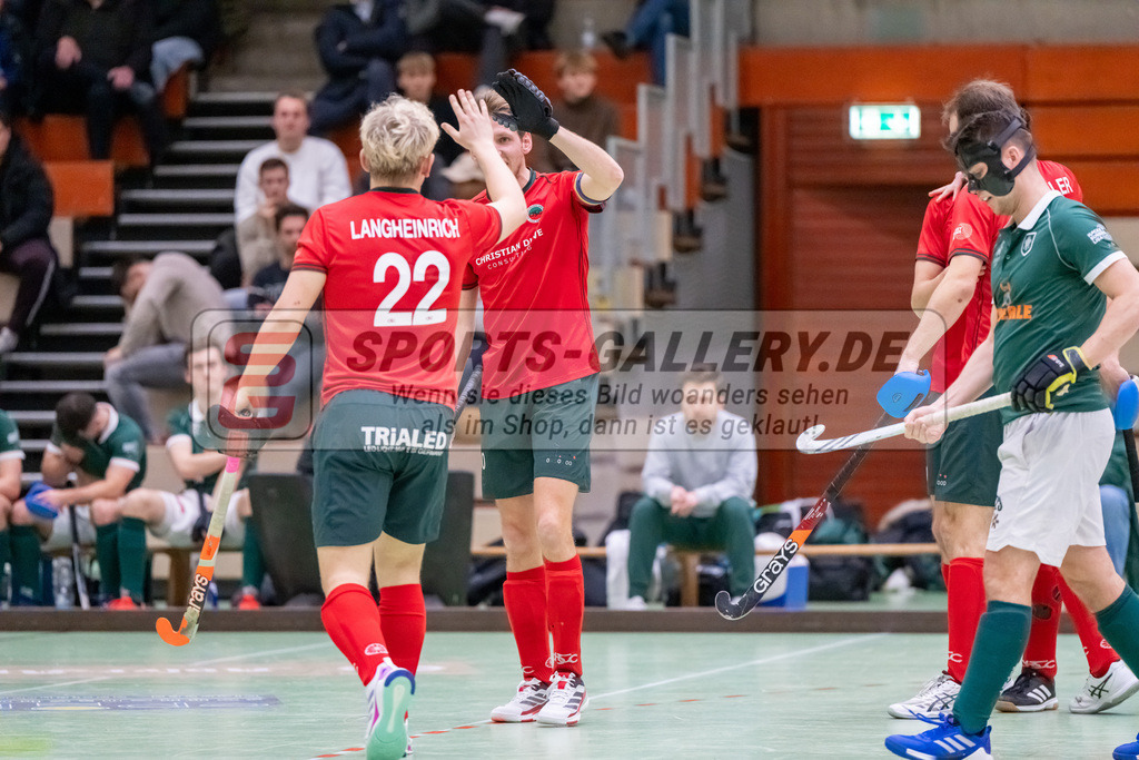 HK_20250110_101273 | 1. Bundesliga Halle Herren Crefelder HTC - Uhlenhorst Mülheim am 10.1.2025 Glockenspitz Halle Krefeld, Krefeld ,