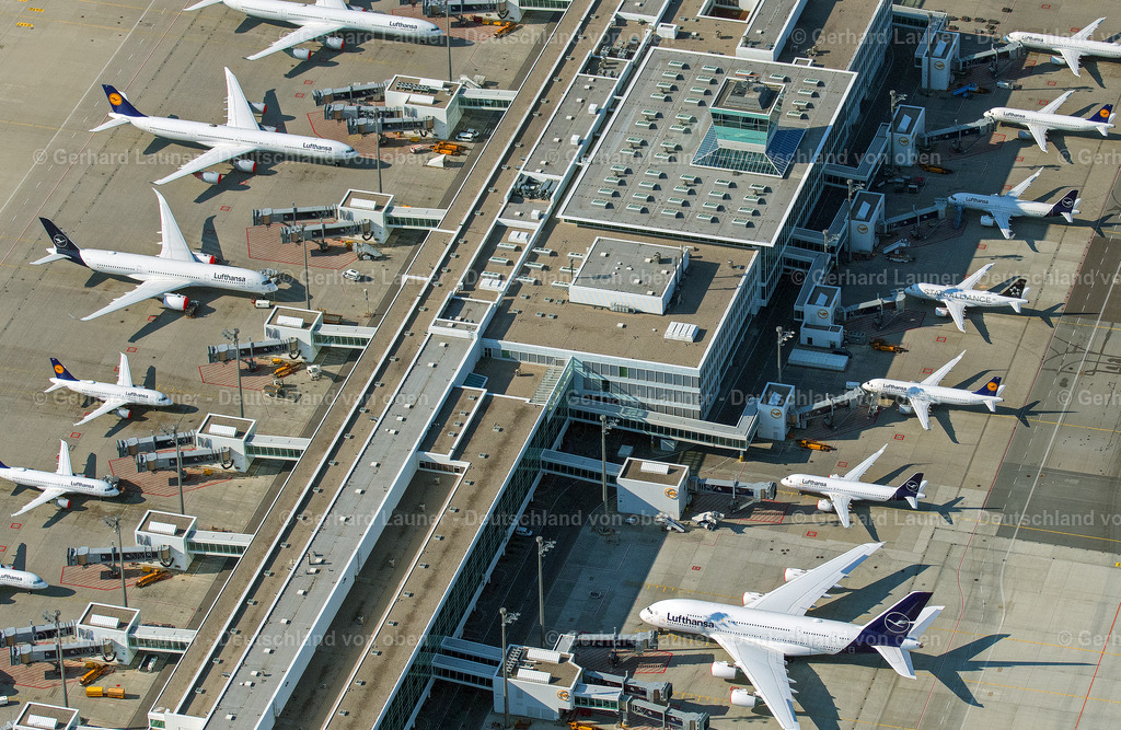 9101955 | Terminal 2 Satellit, Franz-Josef-Strauss-Flughafen, München