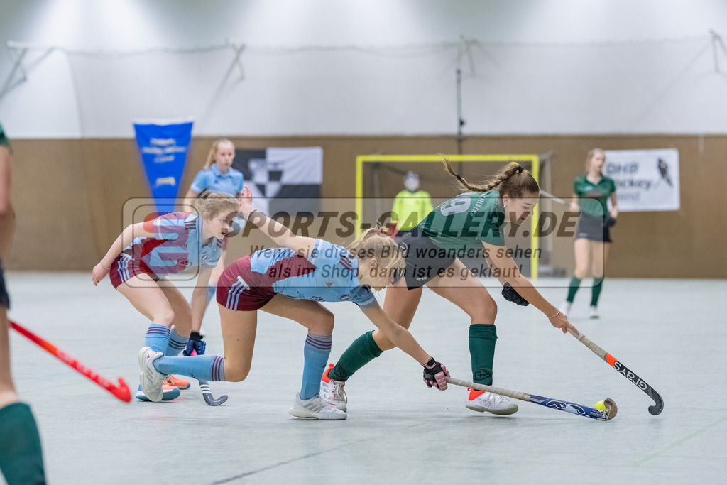 HK_20230225_104810 | Deutsche Meisterschaft WU16 UHC Hamburg - Club Raffelberg am 25.2.2023 DSC 99, Düsseldorf ,