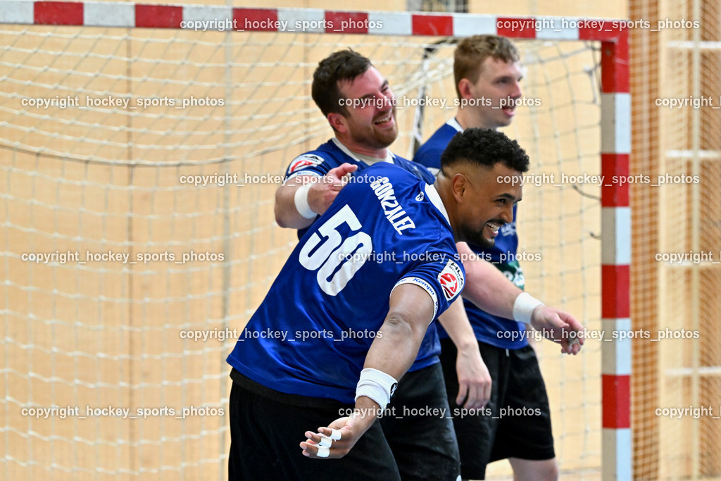 SC Ferlach vs. UHK Krems | #50 GONZALEZ-MARTINEZ Adonis SC Ferlach, #93 Nosan Blaz SC Ferlach, SC Ferlach vs. UHK Krems, SC Ferlach vs. UHK Krems am 02.05.2026 in Ferlach (Ballspielhalle Ferlach), Austria, (Photo by Bernd Stefan)