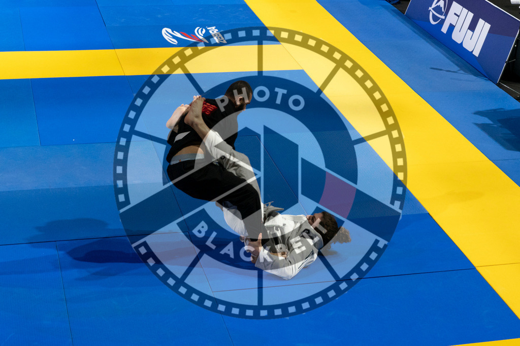 20240119PBB0077 | Fighters compete during the IBJJF European Championship in Paris, France, on January 19, 2024.
