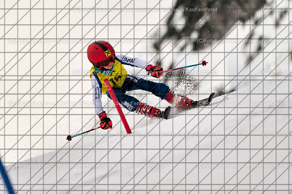 ALP7777_NOe-Kinder-LM_SL-I_Hochkar_Stalzer Elias Jonathan | (C)FotoLois.com, Alois Spandl. NÖ Kinder-Landesmeisterschaft, SLALOM im Draxlerloch am Hochkar, erster Lauf, So 18. Februar 2024.