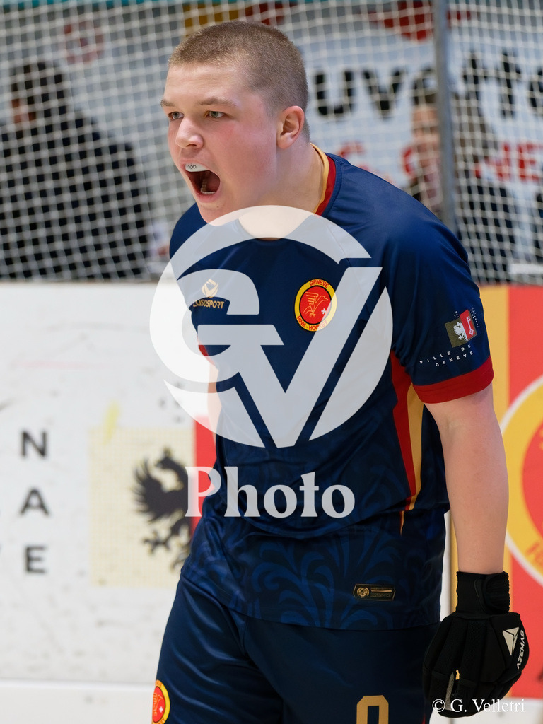 U17  - SC Thunerstern  v Geneve RHC A  |  during the U17  match between SC Thunerstern  and Geneve RHC A  at Centre sportif de la queue d'arve in Geneve, Switzerland