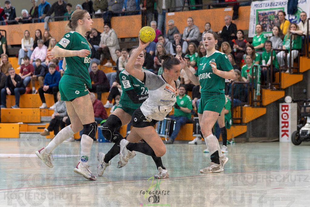 Jugendbundesliga wJA, Pokalrunde, HSG Kleenheim/Langgöns - Frisch Auf Göppingen | Jugendbundesliga wJA, Pokalrunde, HSG Kleenheim/Langgöns - Frisch Auf Göppingen am 28.02.2026 in Oberkleen (Weidig-Halle)Photo © 2026 - Jörg Heinrich - Realisiert mit Pictrs.com