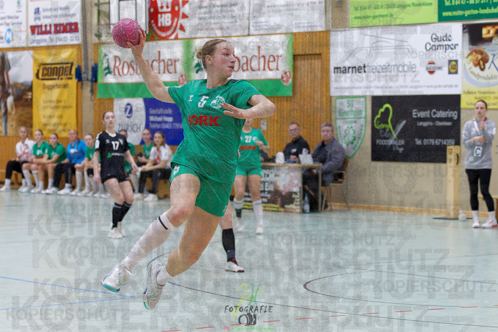 2024-10-19_164 | Jugendbundesliga B-Jugend weiblich; HSG Kleenheim/Langgöns - Longericher SC am 19.10.2024 in Oberkleen (Weidig-Halle) - Realisiert mit Pictrs.com