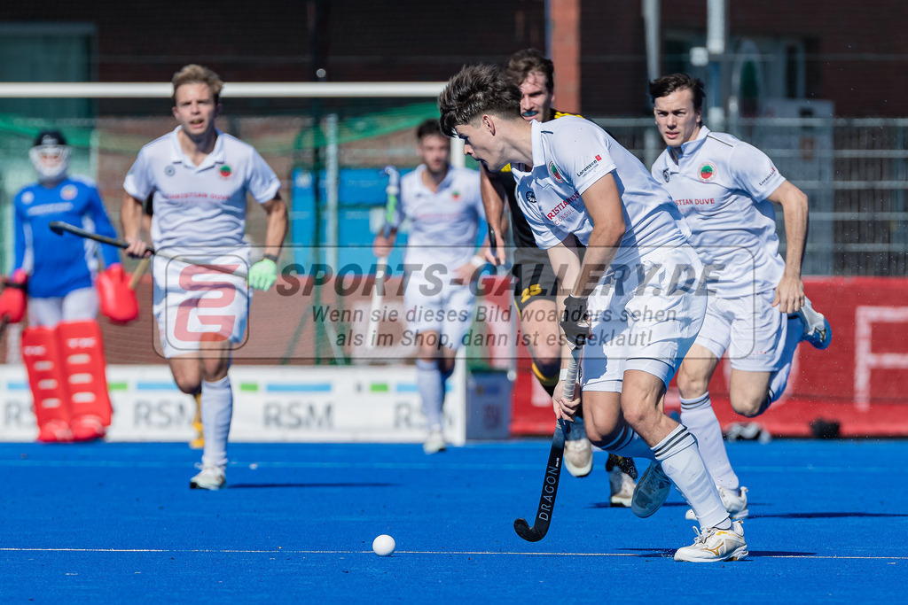 HK_20231001_104917 | 1.Bundesliga Herren Crefelder HTC - Harvestehuder THC am 1.10.2023 CHTC, Krefeld , Niklas Grimm ( Crefelder HTC #8 )