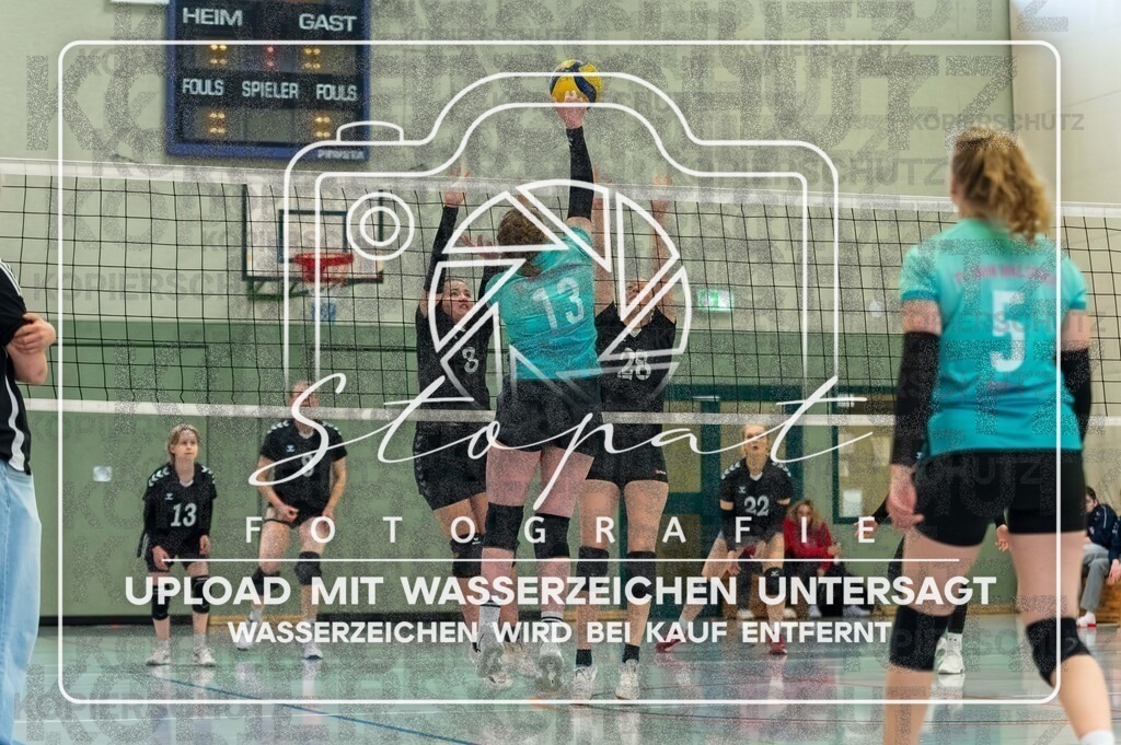 TVJ-1046 | Volleyball Doppelspieltag der 2. Damenmannschaft des TV Jahn Walsrode in der Bezirksklasse 4 Bremen/Lüneburg gegen SG Örtzetal II &amp; SVG Lüneburg VII  in der Sporthalle Gymnasium Walsrode, Walsrode (Simon Paul Stopat) - Realisiert mit Pictrs.com