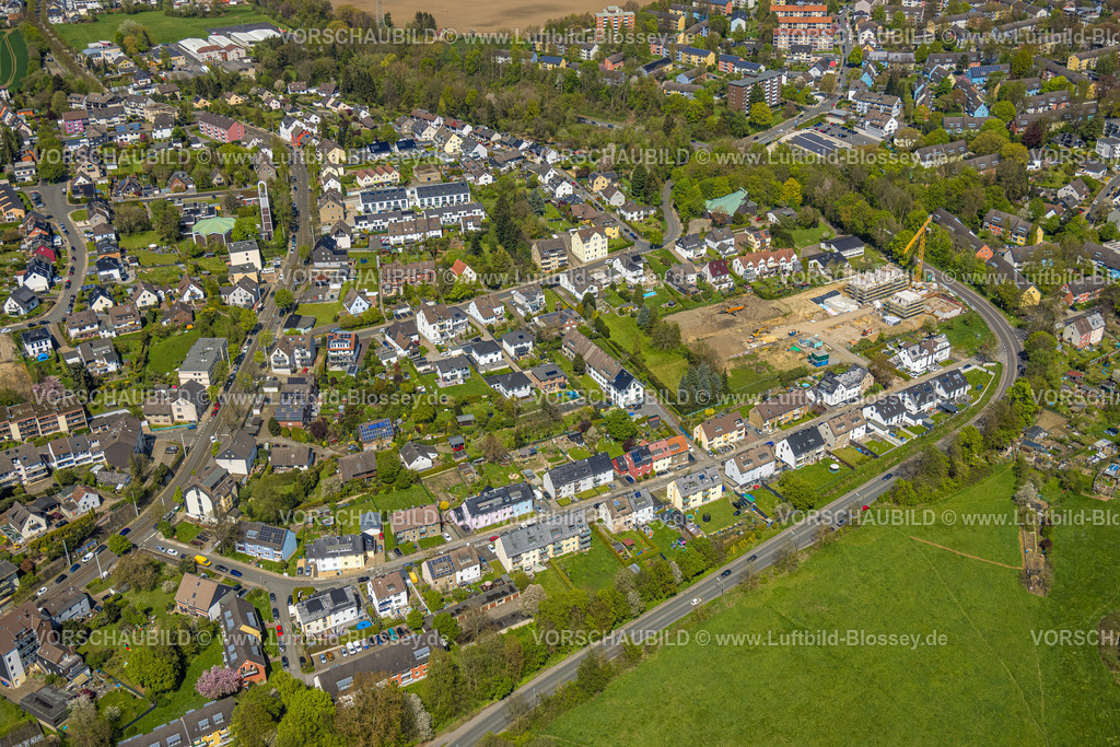 Hattingen230406879 | Luftbild, Ortsansicht, Baustelle Im Westenfeld, Baak, Hattingen, Ruhrgebiet, Nordrhein-Westfalen, Deutschland