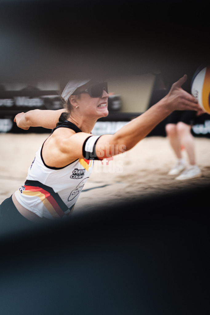 Beachvolleyball | Frauen | Queen and King of the Court | Hamburg | 02.06.2024 | Svenja Müller