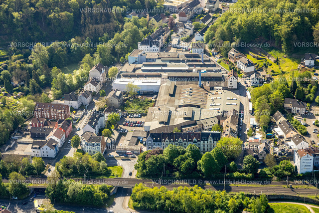 Hagen240503795 | Luftbild, Sogefi HD Suspensions GmbH Stahlhersteller, Köckingstraße, Haspe, Hagen, Ruhrgebiet, Nordrhein-Westfalen, Deutschland