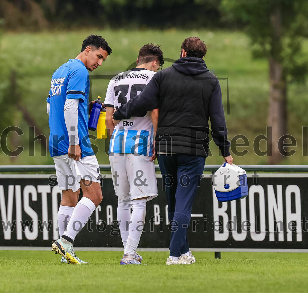 2023-08-05_091_FC_Langengeisling_gegen_SVN_Muenchen | Erding, Deutschland, 05.08.2023:
Fußball, Bezirksliga Oberbayern Ost 2023 / 2024, 2. Spieltag, FC Langengeisling gegen SVN München, Endergebnis: 1:3

Ekrem Kardesoglu (SVN München, #30)

Foto: Christian Riedel / fotografie-riedel.net