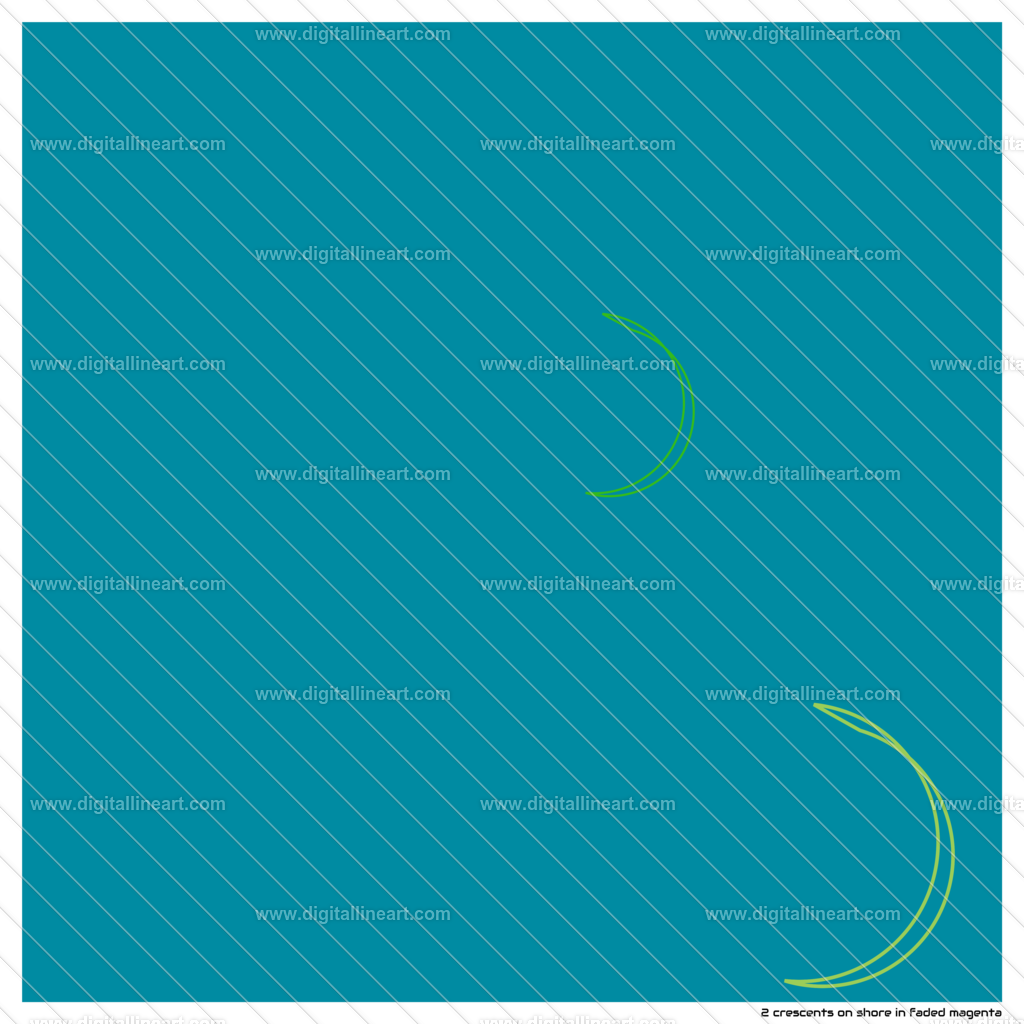2-crescents-shore-in-faded-magenta | digitallineart - Realisiert mit Pictrs.com