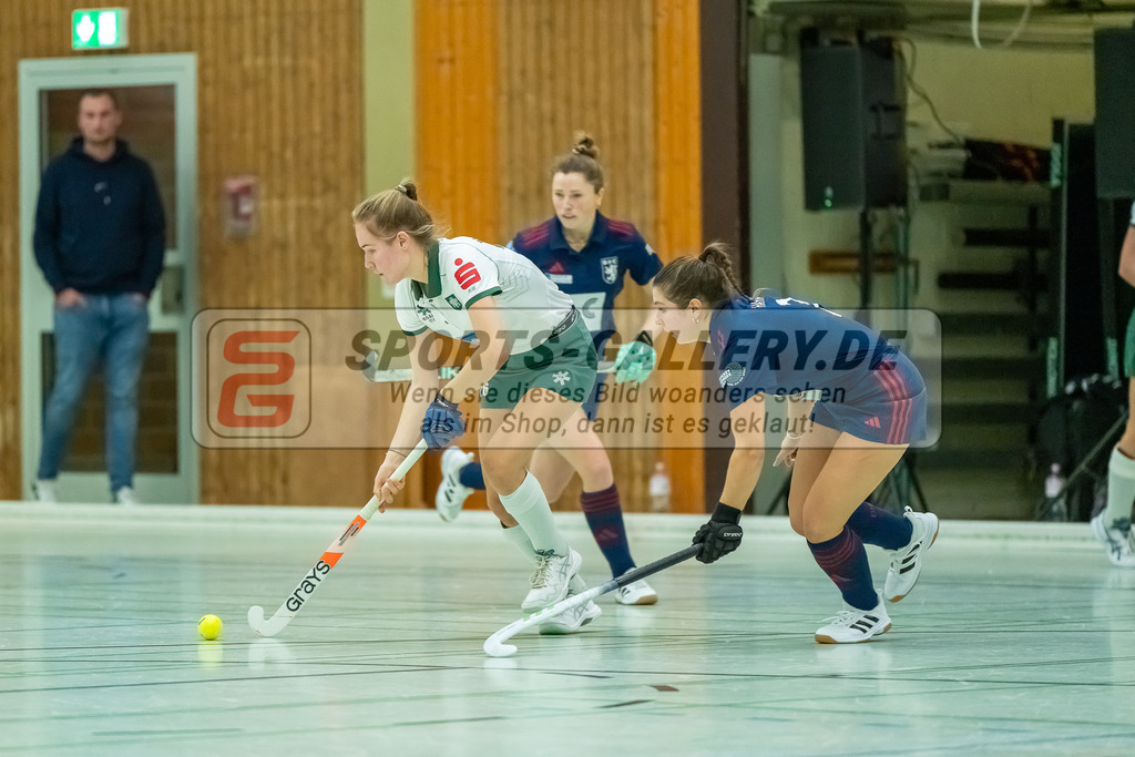 HK_20240106_107808 | 1. Bundesliga Damen Uhlenhorst Mülheim - Düsseldorfer HC  am 6.1.2024 Sporthalle Lehnerstraße, Mülheim a.d. Ruhr ,