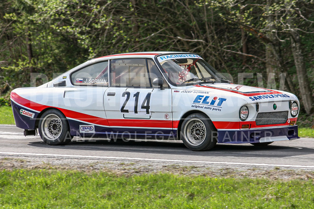 Rechberg Hill Climb 2008 – Motorsport Event in Austria | Rechberg Hill Climb 2008 in Tulwitz, Styria, Austria. The image shows SORMAN Jozef (CZE) SKODA 130 RS.     