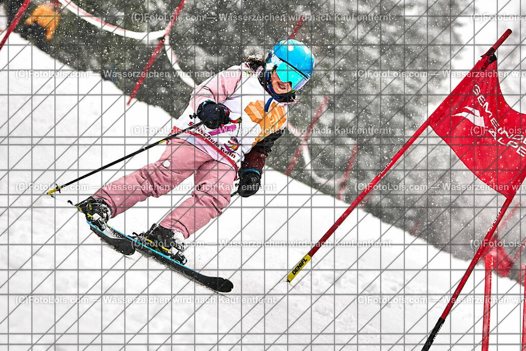 ALP0696_NeujahrsSchikurs_AbschlussRennen_Gruppe FLORA | (C)FotoLois.com, Alois Spandl. NEUJAHRS-SCHIKURS Schischule Haginger, Gemeindealpe Mitterbach, Abschlußrennen, Sa 6. Januar 2024.