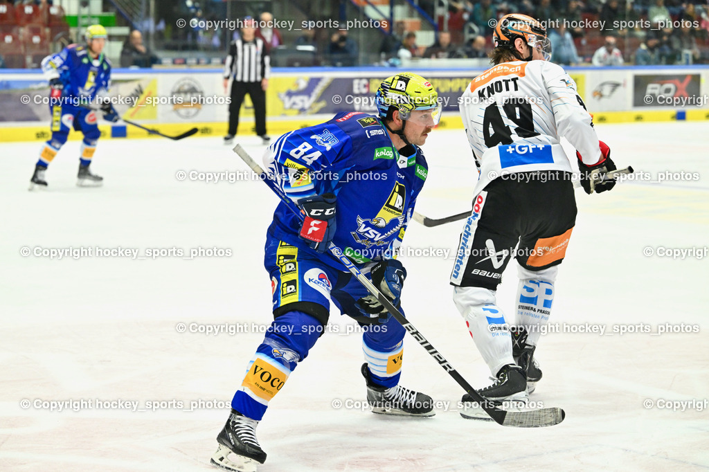 EC IDM Wärmepumpen VSV vs. Black Wings Linz 20.11.2022 | #84 Desjardins Andrew, #49 Knott Graham