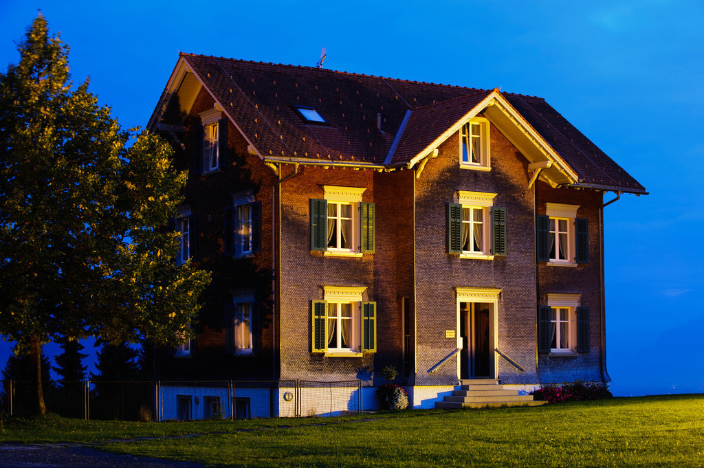 Pfarrhaus in Bildstein | Bildstein, Austria - September 29, 2010: Pfarrhaus in Bildstein. - Realisiert mit Pictrs.com