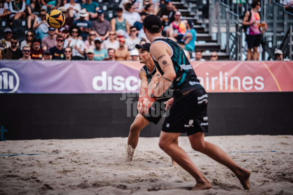 Beachvolleyball | Männer | Deutsche Meisterschaften 2025 Timmendorfer Strand | 04.09.2025 | Annahme von Sven Winter