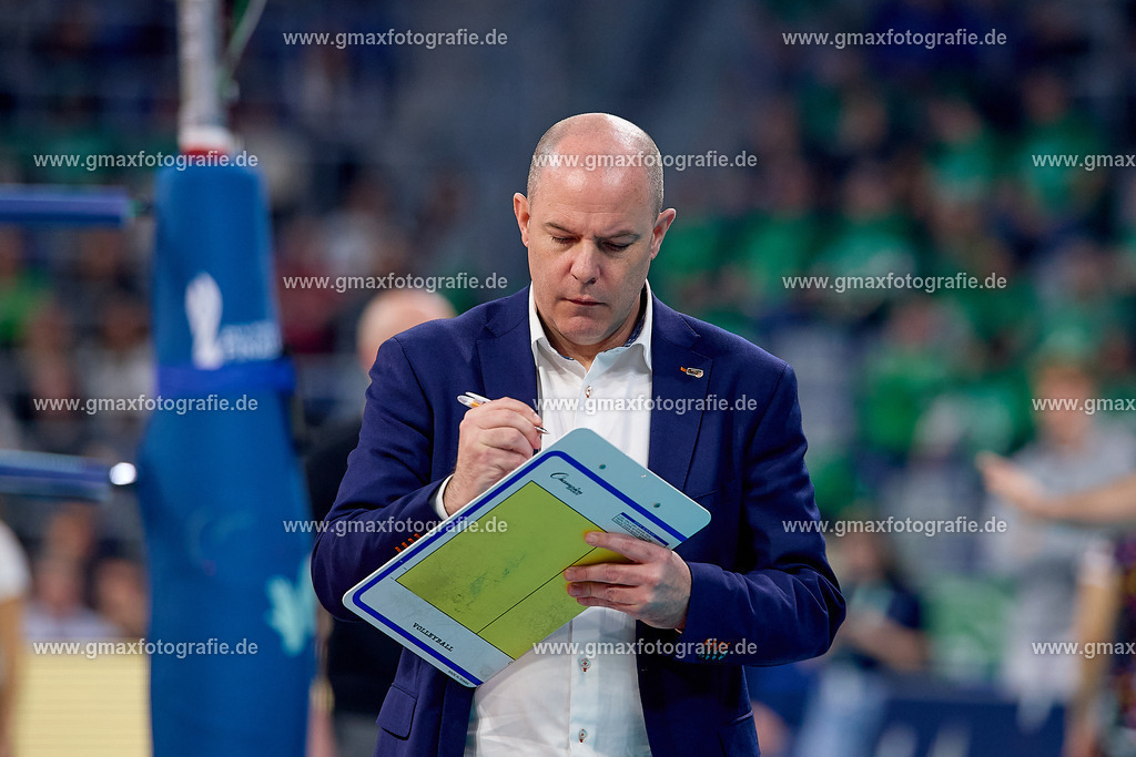 GER, BERLIN RECYCLING Volleys - SWD powervolleys Dueren, Volleyball, DVV-Pokalfinale Maenner 2025, 02.03.25 | GER, BERLIN RECYCLING Volleys - SWD powervolleys Dueren, Volleyball, DVV-Pokalfinale Maenner 2025, 02.03.25Foto: Gerald Oelze-de Stoppany