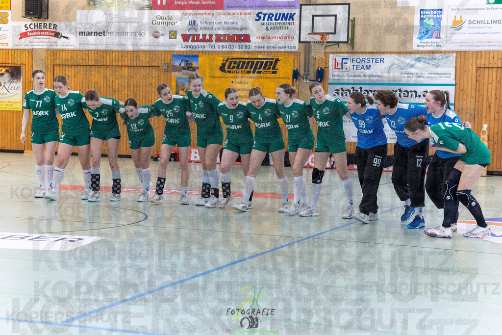 Jugendbundesliga wJA, Pokalrunde, HSG Kleenheim/Langgöns - Frisch Auf Göppingen | Jugendbundesliga wJA, Pokalrunde, HSG Kleenheim/Langgöns - Frisch Auf Göppingen am 28.02.2026 in Oberkleen (Weidig-Halle)Photo © 2026 - Jörg Heinrich - Realisiert mit Pictrs.com