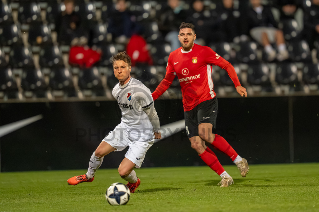 SG Sonnenhof Grossaspach vs. TSV Steinbach Haiger, Fussball, Regionalliga Suedwest, 25. Spieltag, 20.03.2026 | Torchance durch Michael Kleinschrodt (SG Sonnenhof Großaspach, #11),SG Sonnenhof Grossaspach vs. TSV Steinbach Haiger, Fussball, Regionalliga Suedwest, 25. Spieltag, 20.03.2026Foto: photosbyphips/Philip Ziegler
