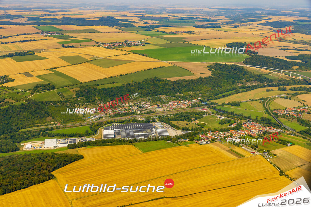 Luftbild Großheringen - Die Luftaufnahme wurde 2025 vom UL-Flugzeug heraus erstellt ( keine Drohne ) - Hochauflösende Luftaufnahme - für professionelle Ausdrucke geeignet. Die Geschenkidee !Hier alle&nbsp;Infos zur Lizenzierung der LuftaufnahmeWir fliegen auch dieses Jahr wieder in Ihre Region um Luftbilder zu erstellen.- Luftbild anfragen