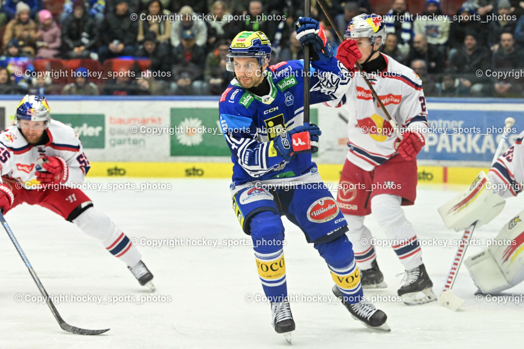 EC IDM WÄRMEPUMPEN VSV vs. EC Red Bull Salzburg | #46 WALL Alex EC VSV, EC IDM WÄRMEPUMPEN VSV vs. EC Red Bull Salzburg, EC IDM WÄRMEPUMPEN VSV vs. EC Red Bull Salzburg am 17.01.2025 in Villach (Stadthalle Villach), Austria, (Photo by Bernd Stefan)