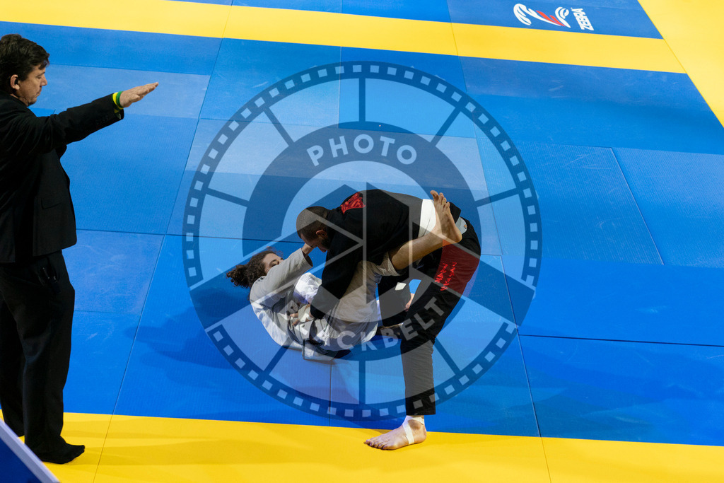 20240119PBB0092 | Fighters compete during the IBJJF European Championship in Paris, France, on January 19, 2024.