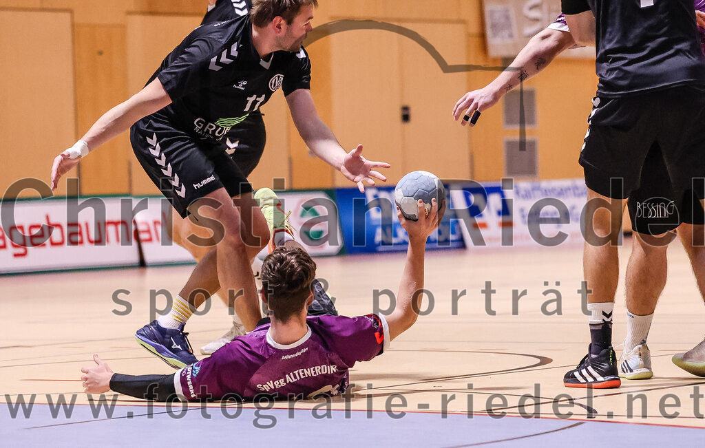 2024-11-09_006_SpVgg_Altenerding_gegen_TV_Altoetting | Erding, Deutschland, 09.11.2024:Handball, Bezirksoberliga Männer 2024 / 2025, 6. Spieltag, SpVgg Altenerding gegen TV Altötting, Endergebnis: 26:22Tobias Huber (TV Altötting, #11)Foto: Christian Riedel / fotografie-riedel.net