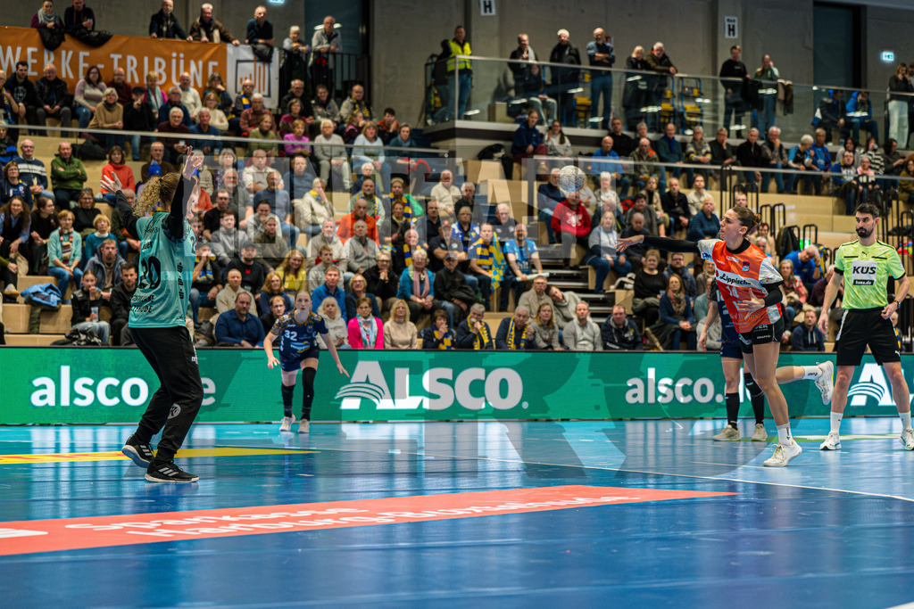 Handball I Frauen I Saison 2025-2026 I Bundesliga I Buxtehuder SV - HSG Blomberg-Lippe | CONTRAST ZERØ MEDIA - Realisiert mit Pictrs.com