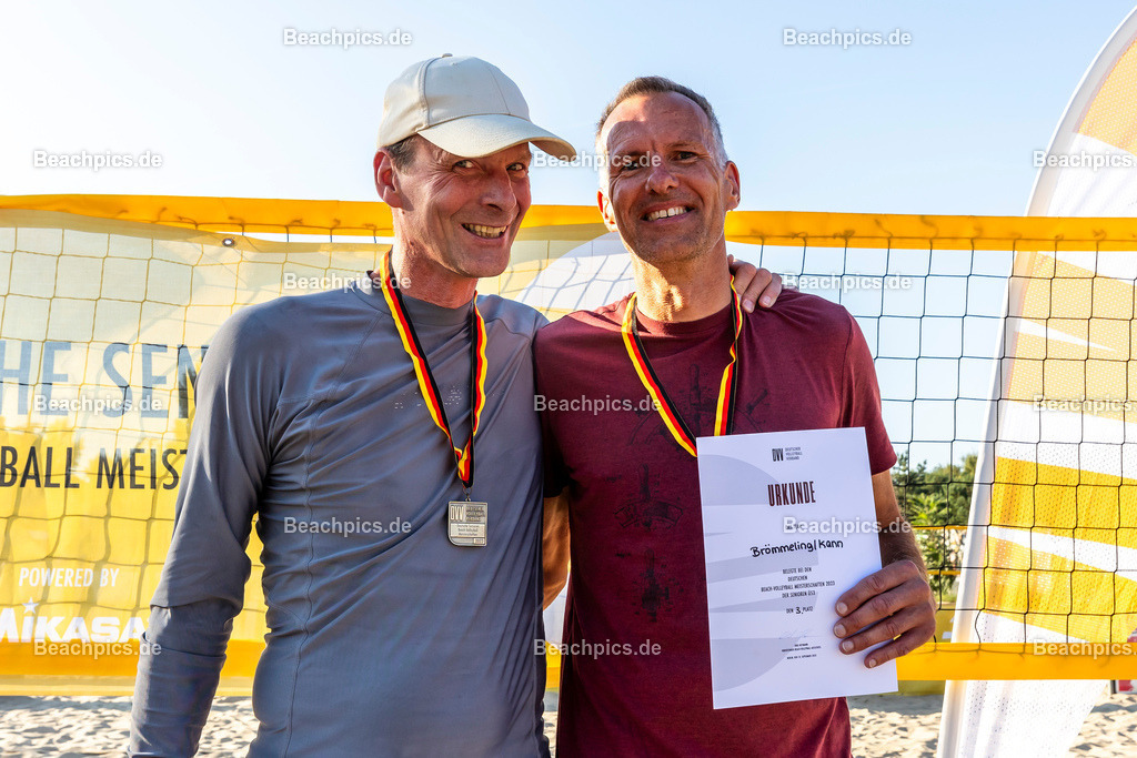 2023-00086495-DSBM-Deutsche-Senioren-Beach-Meisterschaft | Siegerehrung Platzierte DSBM 2023