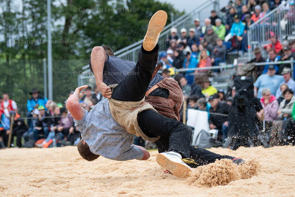 Schwingen -  Appenzeller Kantonal Schwingfest 2024 | Hundwil, 7.7.24, Schwingen - Appenzeller Kantonal Schwingfest.