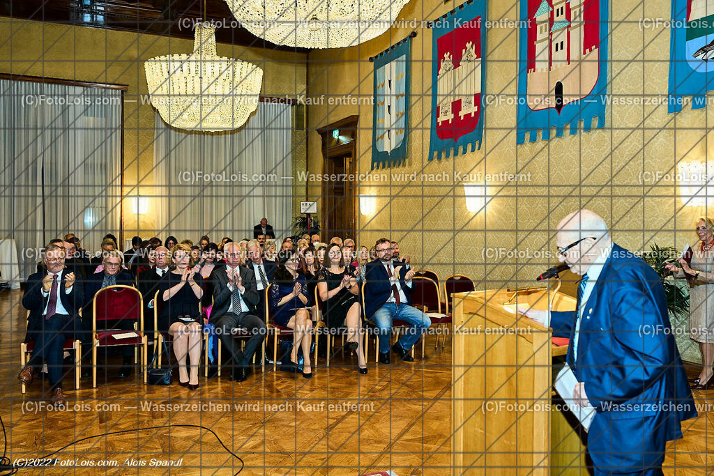 ALP3482_CHOPIN-Gesellschaft_Jubilaeum_Kanitzer Theodor | (C)FotoLois.com, Alois Spandl, Festveranstaltung '70 Jahre internationale CHOPIN-Gesellschaft in Wien' mit Einladung durch den Bürgermeister der Bundeshauptstadt Wien, Dr. Michael Ludwig (vertreten durch Mag. Thomas Reindl), Wappensaal des Wiener Rathauses, Sa 29. Oktober 2022.