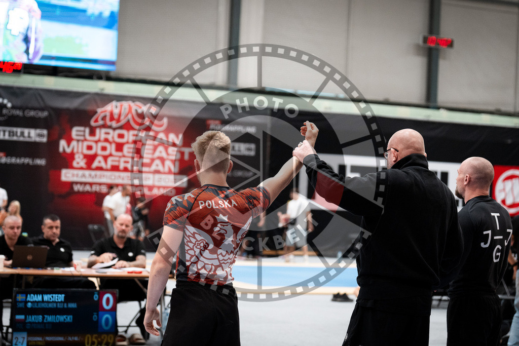 20250906PBB0363 | Fighters compete during the ADCC European Trials  competition in Warsaw, Poland, on September 6, 2025.