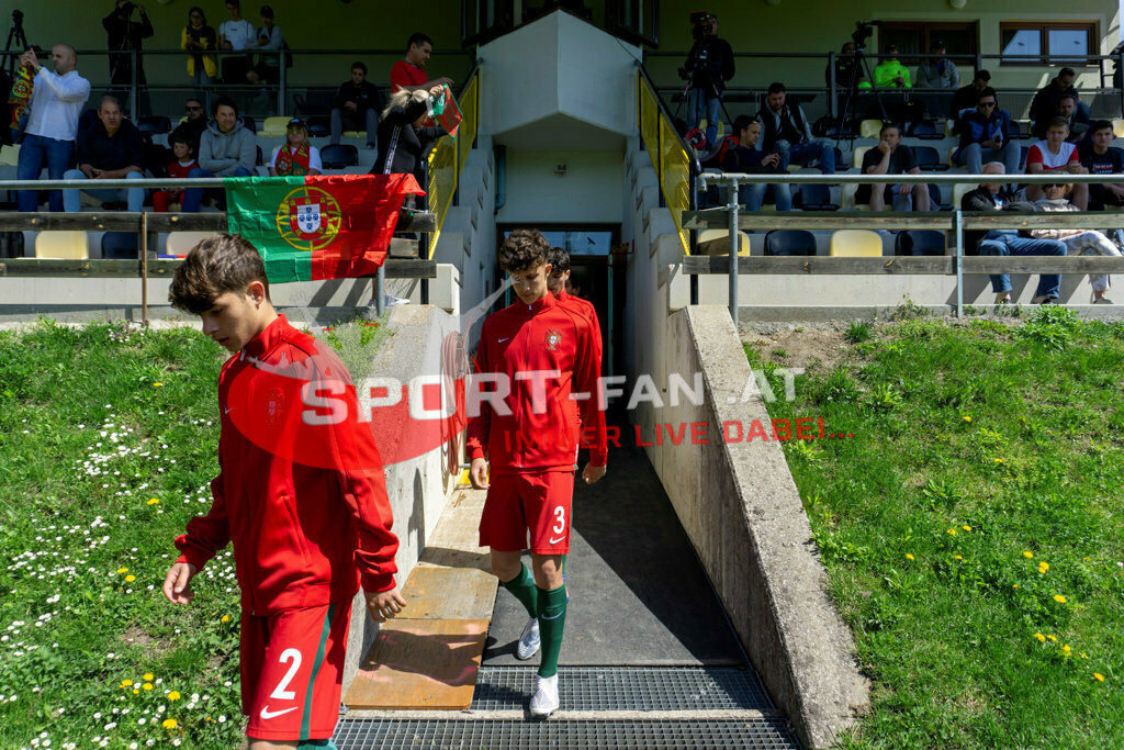 Portugal  U15 -Czech Republic U15 | EDGAR MOTA (Portugal #2) RUI SILVA (Portugal #3) ; Portugal  U15 -Czech Republic U15 am 29.04.2022 in Arnoldstein
(Sportplatz), AUSTRIA, (Photo by Ernst Krawagner sport-fan.at) - Realisiert mit Pictrs.com