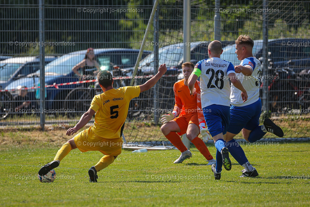 BQ3I6820 | 11.06.2023; Relegation Rückspiel zur Kreisliga A Dillenburg; Rasenplatz Sinn; SG Sinn/Hörbach - SSV Wissenbach; Ergebnis 2:1 (1:0)