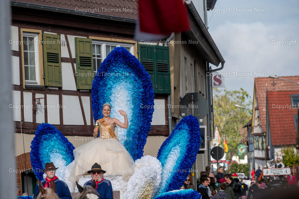 DSC_3184 | ble, Einhausen Giggelkerwe, Kerweumzug, Kerwekönigin Maya Böhm, ,, Bild: Thomas Neu