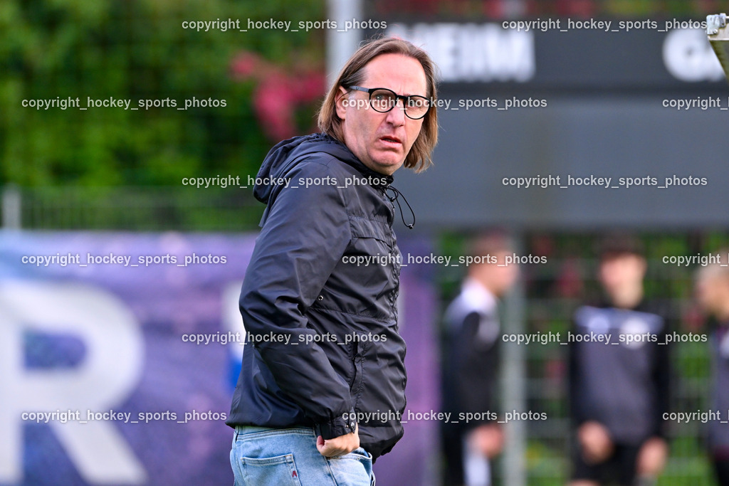 SAK vs. SV Spittal Drau 1921 | Headcoach SAK Richard Huber, SAK vs. SV Spittal Drau 1921, SAK vs. SV Spittal Drau 1921 am 23.05.2025 in Klagenfurt (Sportpark Welzenegg), Austria, (Photo by Bernd Stefan)