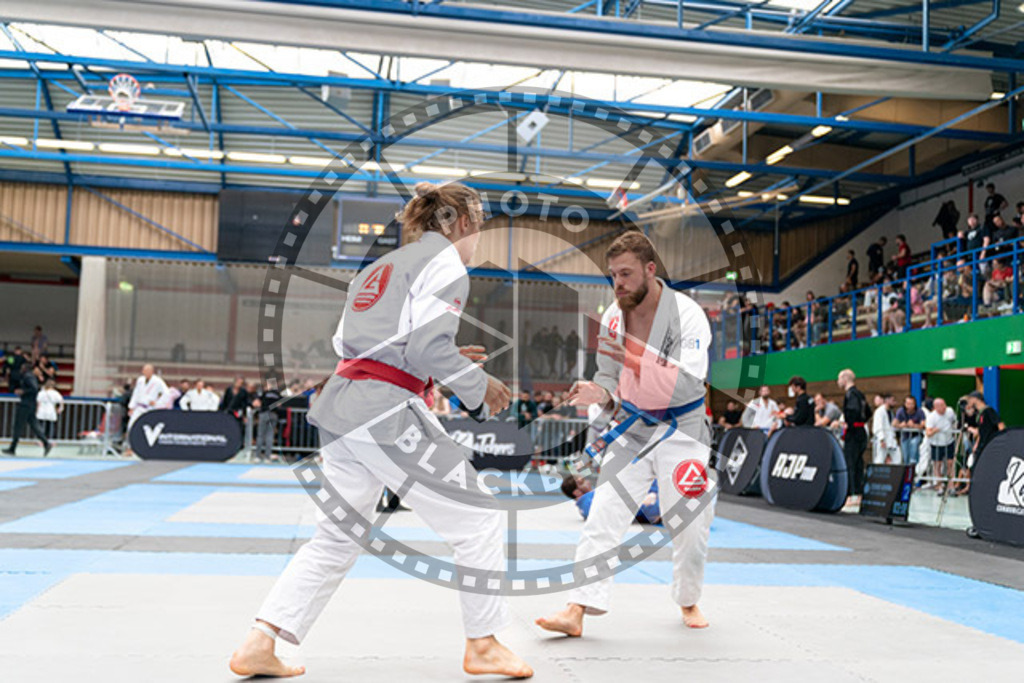 20230826PBB56000 | Fighters compete during the AJP INTLPRO BJJ and grappling competition in Hamburg, Germany, on August 26 2023.