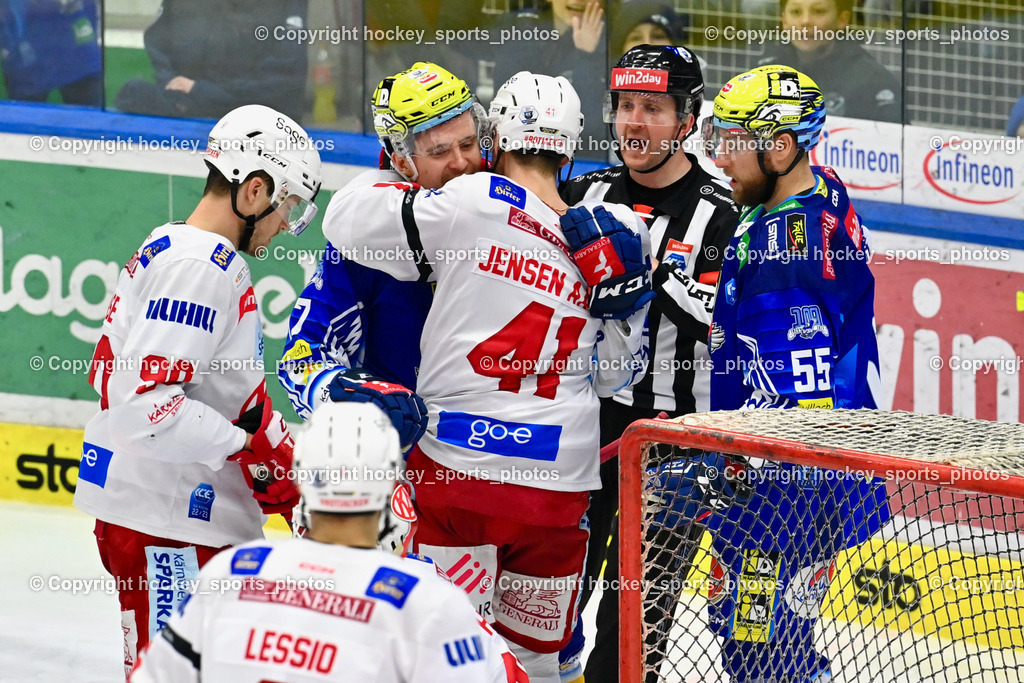 EC IDM Wärmepumpen VSV vs. EC KAC 12.3.2023 | #90 Fraser Matthew, #41 Jensen Aabo Jesper, #55 Sabolic Robert, #17 Kulda Arturs, NIKOLIC KRISTIJAN Referee