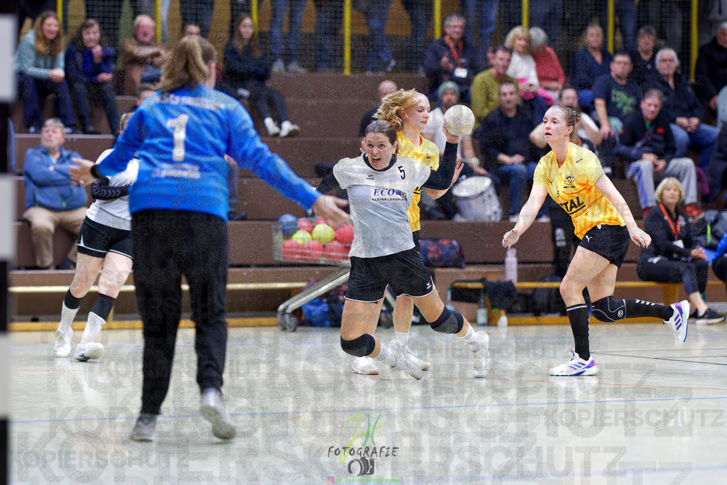 Frauen Oberliga Mitte (HHV); HSG Eibelshausen/Ewersbach - HSG Linden | Frauen Oberliga Mitte (HHV); HSG Eibelshausen/Ewersbach - HSG Linden am 15.11.2025 in Eibelshausen (Holderberghalle)Photo © 2025 - Jörg Heinrich - Realisiert mit Pictrs.com