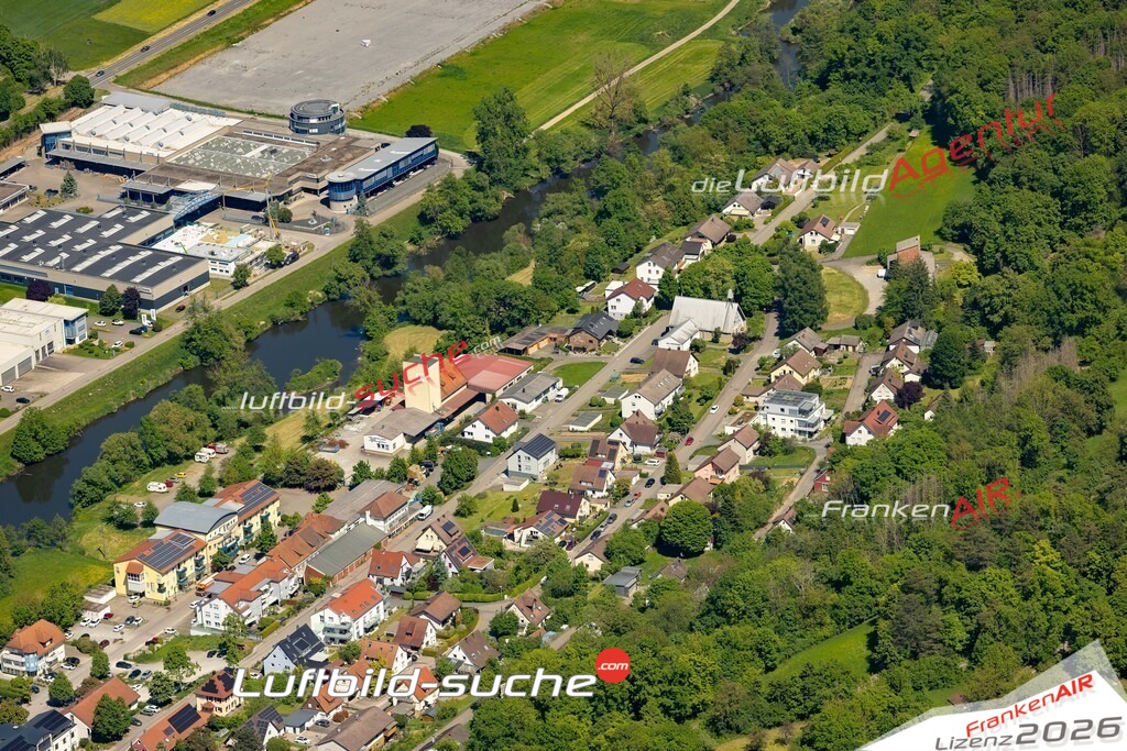 Schöne Luftaufnahme als Geschenk in Neu Wülfingen Forchtenberg - Die Luftbildaufnahme wurde 2025 vom UL-Flugzeug heraus erstellt ( keine Drohne ) - Hochauflösende Luftaufnahme -Nicht vergleichbar mit Google Maps oder Satelittenbilder- Die Geschenkidee !Mit Lizenz und Bildrechte bestellbar