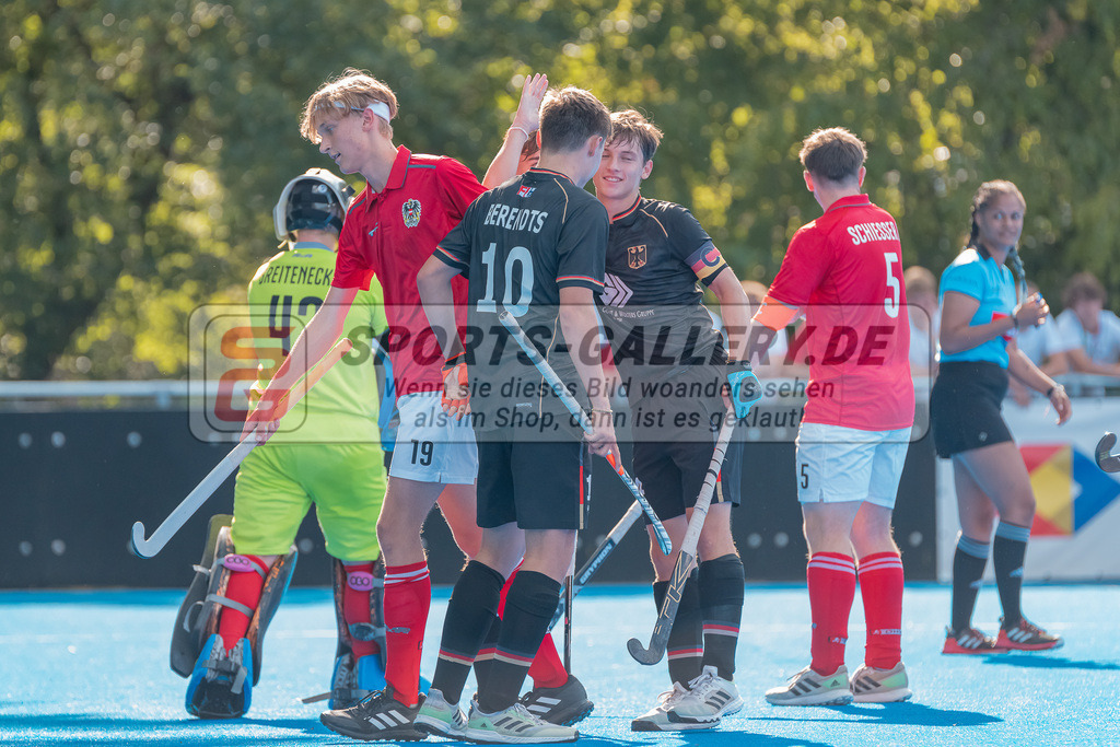 HK_20230710_100828 | Euro Hockey MU18 Austria - Germany Championship Girls &amp; Boys am 10.7.2023 CHTC , Krefeld ,