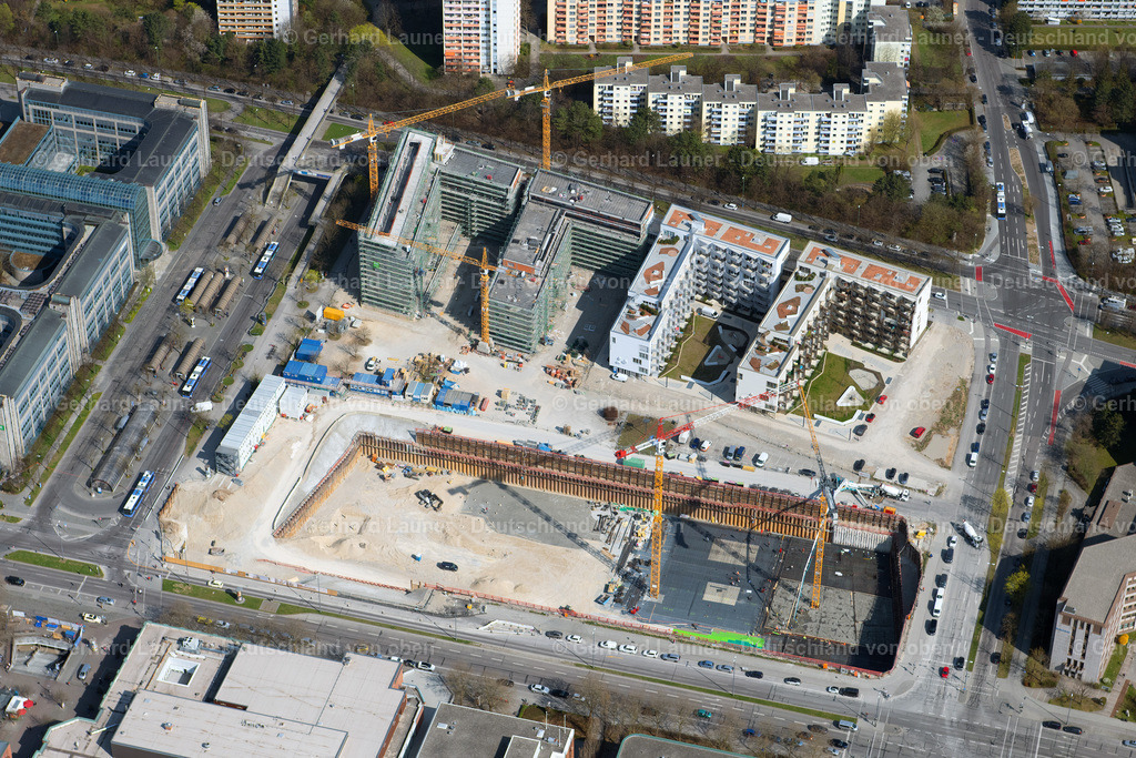 4022231 | Baustelle Parkplatz Hanns-Seidel-Platz, München