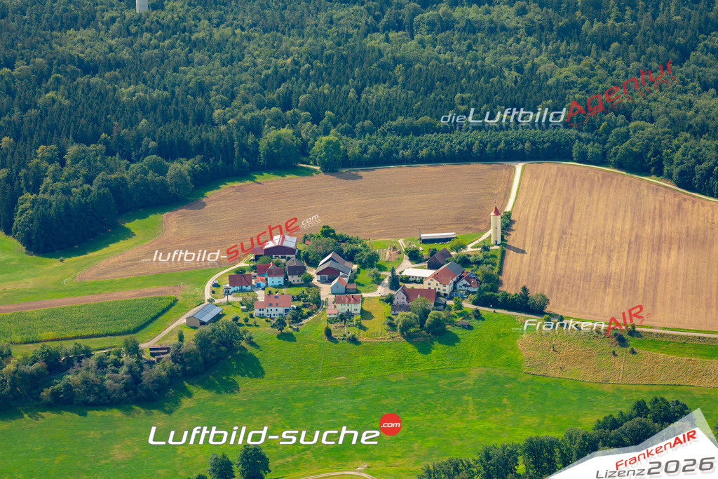 Das Luftbild zeigt : Waidmannsberg Kreßberg - Die Luftaufnahme wurde 2024 vom UL-Flugzeug aus erstellt ( keine Drohne ) - Hochauflösende Luftaufnahme - Für grossformatige Ausdrucke geeignet. Die Geschenkidee !Mit Lizenz und Bildrechte bestellbar