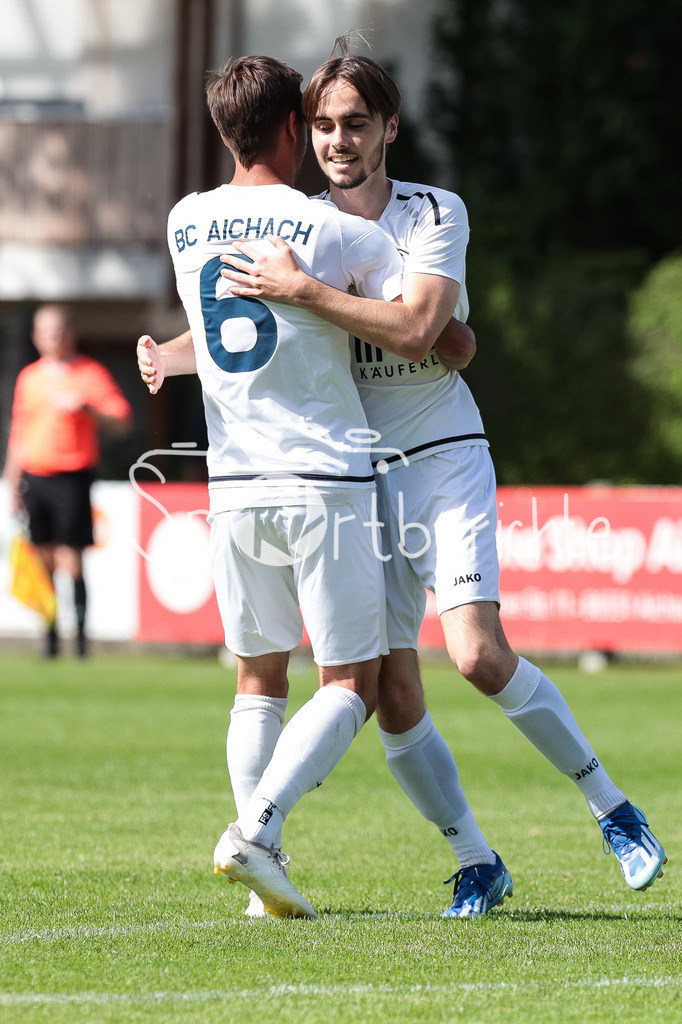 BC Aichach - TSV Pöttmes | Jubel nach 3-0