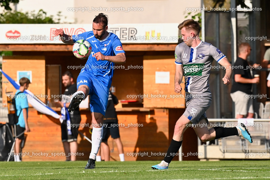 SAK vs. SV Dellach Gail 17.6.2023 | #17 Patrick Lausegger, #17 Filip Skerl