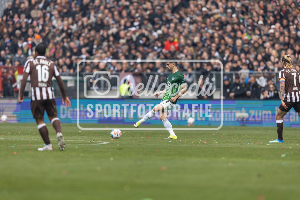 Fußball I Männer I Saison 2025-2026 I Bundesliga I FC St. Pauli - VfL Wolfsburg I 12836 | realhellocedii - Realisiert mit Pictrs.com