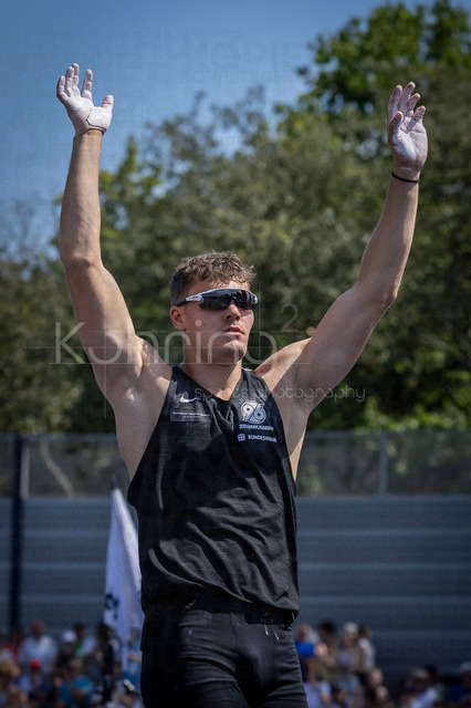 Multisport Event; Ratingen, 28.06.2026 | RATINGEN, GERMANY - JUNE 28, 2026 :  Marcel Meyer (GER / Germany) competing in the pole vault during the Multisport Event at Stadion Ratingen on June 28, 2026 in Ratingen, Germany.