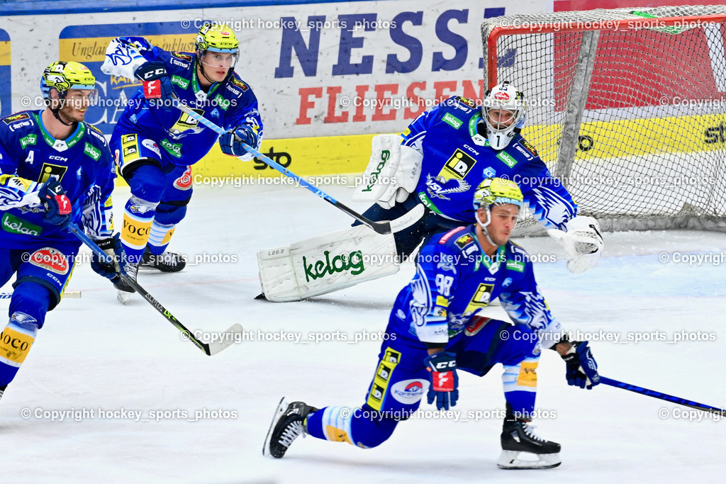 EC IDM Wärmepumpen VSV vs. HC Bozen 30.12 2022 | #9 Rauchenwald Alexander, #91 Wetzl Niklas, #1 Lamoureux Jean Philippe